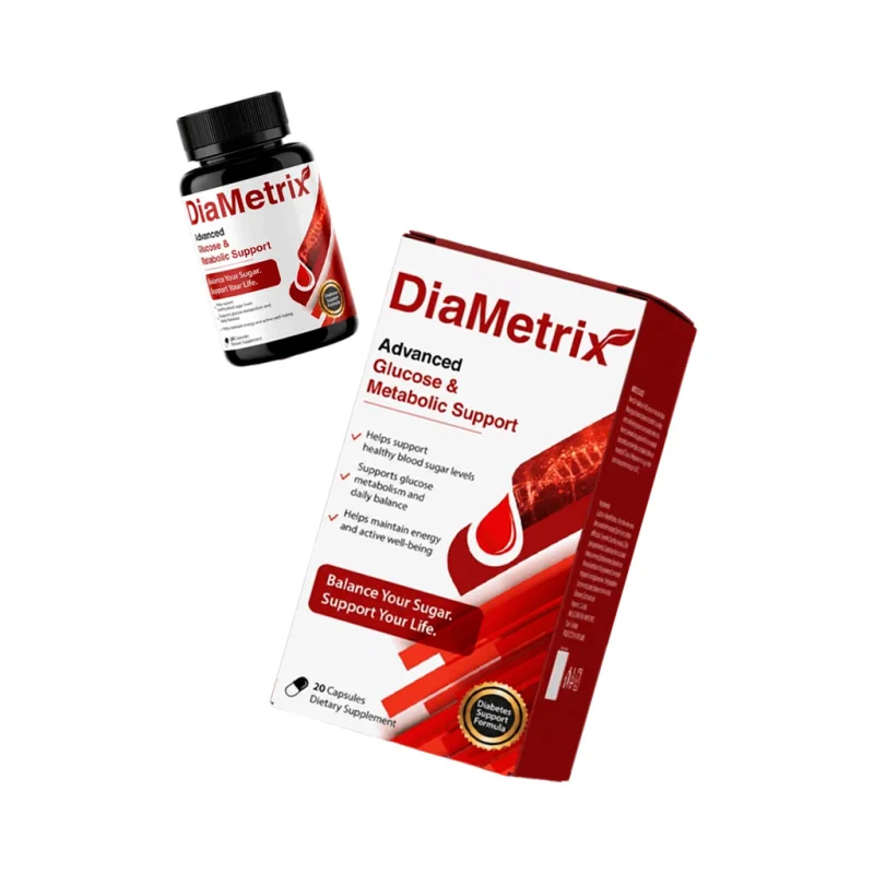 Diametrix bottle and carton together, one course pack